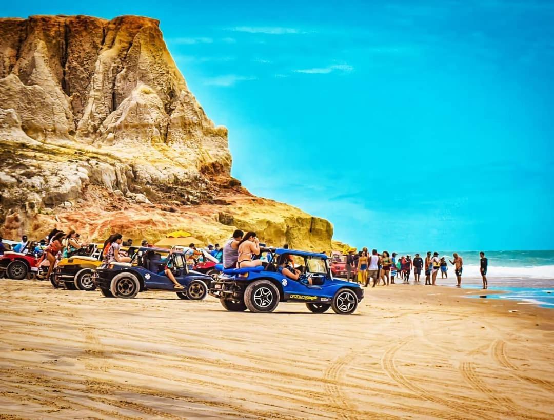 Praia Tabuba Do Morro Branco Suite 04 Pessoas Бебериби Экстерьер фото